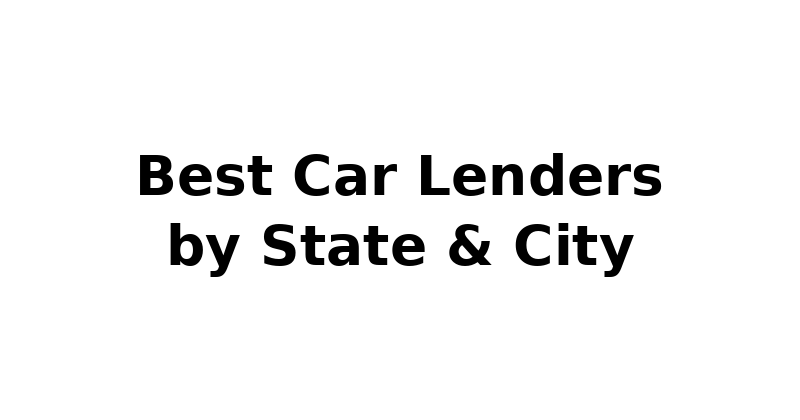 Best Car Lenders