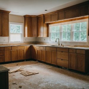 Incomplete kitchen