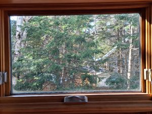 Wood single casement window